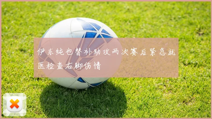 伊东纯也替补助攻两次赛后紧急就医检查右脚伤情