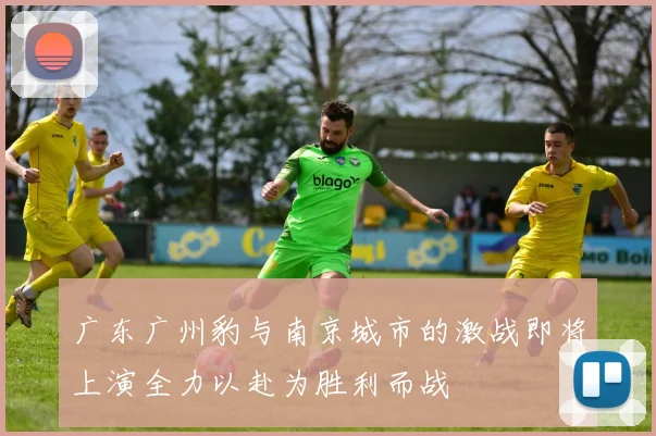 广东广州豹与南京城市的激战即将上演全力以赴为胜利而战